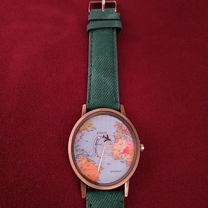 NEW - Watch - green band